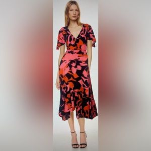 ANTHROPOLOGIE ABEL THE LABEL Clare Hi-Lo Dress Small